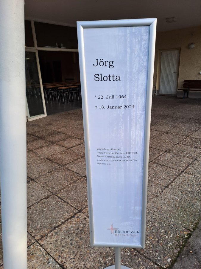 Erinnerungsfoto für Jörg Slotta