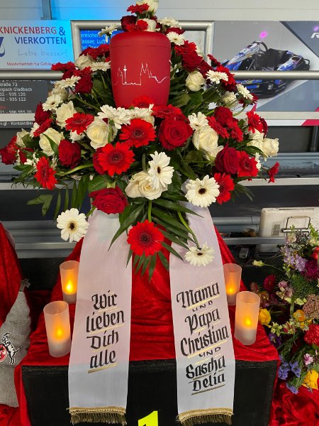 Trauerfeier im Cart Center